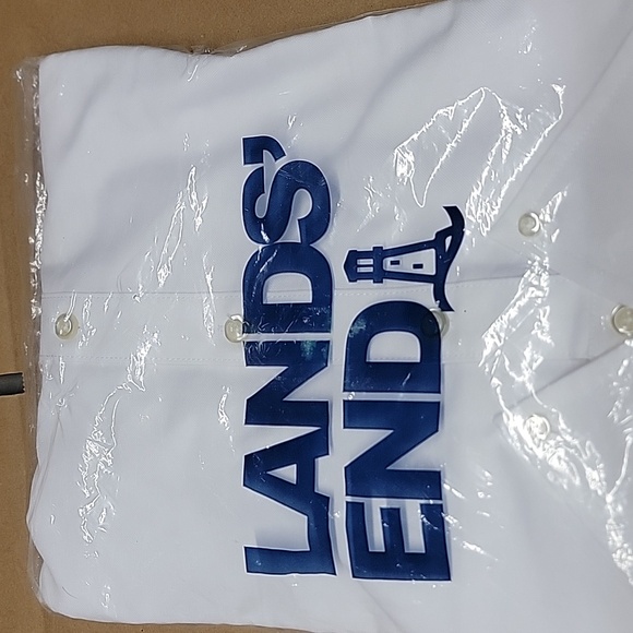 Lands End Boys Short Sleeve School Dress Shirt US 10  Years New In Package! - Picture 1 of 8